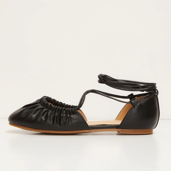 Lacey Ballet Flats black leather vici - Picture 3 of 6